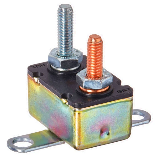 Bussmann CBC-20B Circuit Breaker (Type I Heavy Duty Automotive with Stud Terminals and Bracket - 20 A), 1 Pack