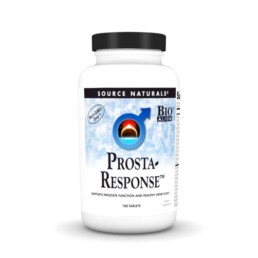 Source Naturals Prosta-Response with Non-GMO Soy, Supports Prostate Function and Healthy Urine Flow* - 180 Tablets