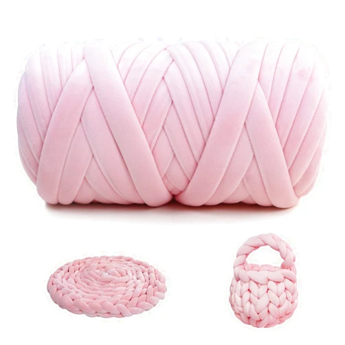 Guofa Chunky Yarn for Arm Knitting, guofa Giant Soft Fleece Yarn Bulky Yarn for Throw Blanket Pillow, Hand Knitting Bag, Cat Bed and DIY Home Decorations