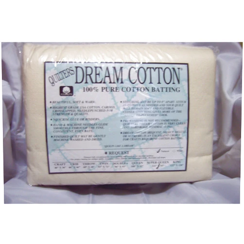Quilter's Dream Batting Quilter's Dream Cotton Batting-Natural Request Thin Loft-Super Queen