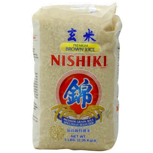 NISHIKI Premium Brown Rice, 5-Pound