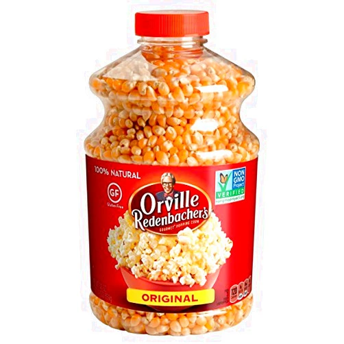 Orville Redenbacher's Orville Redenbacher’s Original Gourmet Yellow Popcorn Kernels, 30 Ounce (Pack of 6)