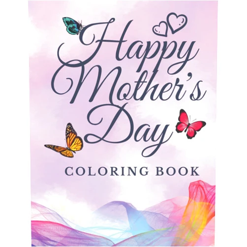 By Kay Jenkins (Author) Happy Mothers Day Coloring Book: The Perfect Gift for Mum