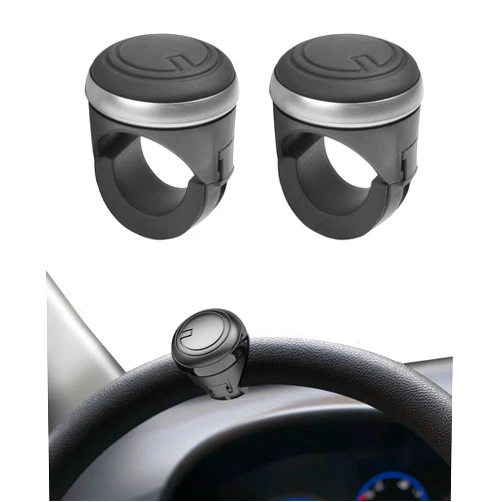UBOG 2PCS Steering Wheel Knob,Suicide Knob,Car Accessories Steering Knob,Steering Wheel Spinners,Steering Wheel Knob Spinner,Steering Wheel Accessories,Steering Wheel Ball for Car,SUV,Truck