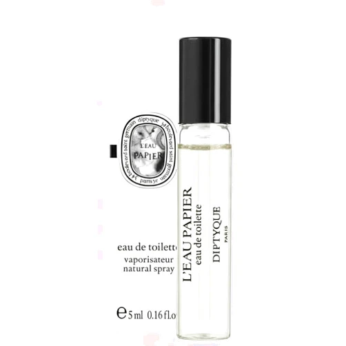 Diptyque Paris Diptyque L'Eau Papier Eau de Toilette 5ml 0.17 Fluid Ounce Glass Spray Bottle