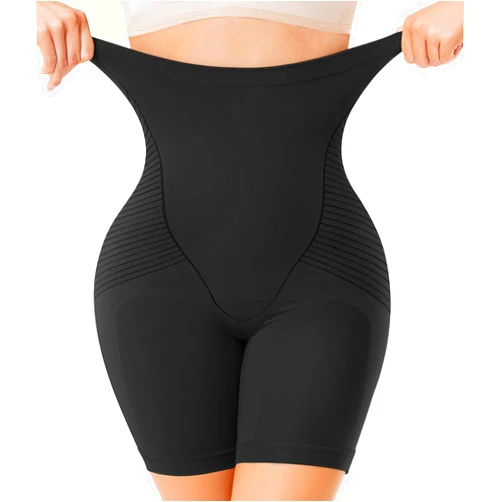 Nebility Shapewear for Women Tummy Control Panties Thigh Slimmer High Waist Body Shaper Shorts Butt Lifter Seamless Underwear