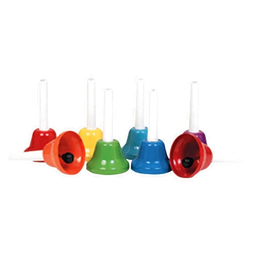Rhythm Band Instruments Rhythm Band 8 Note Metal Hand Bells - Set of 8
