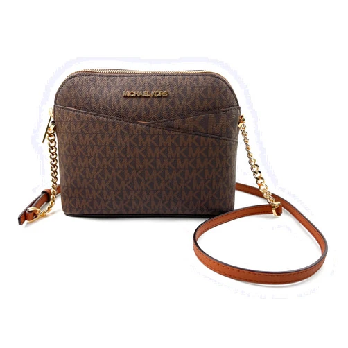 Michael Kors Jet Set Medium Crossbody Leder Handtasche