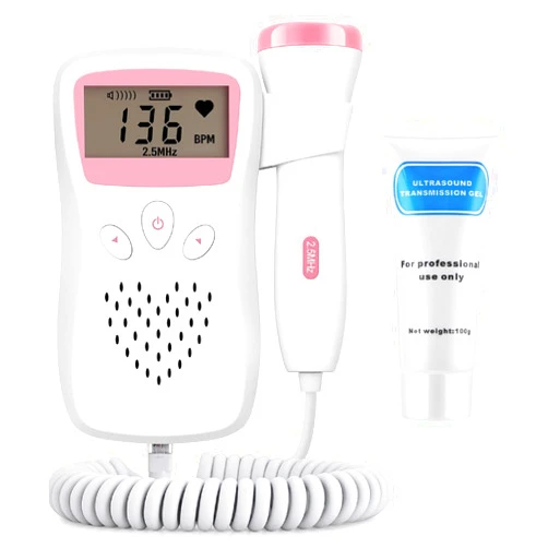 Dechatick Fetal Heartbeat Monitor Accessories,Doppler Baby Fetal Monitor Heartbeat Pregnancy Bag for Home Use