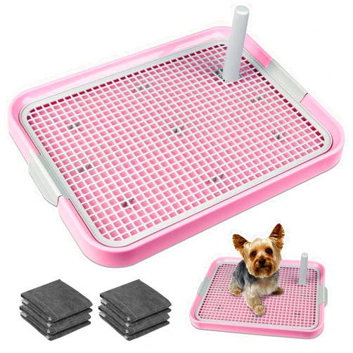 CUHIOY Dog Potty Tray Toilet 20