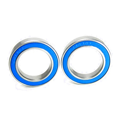 TRB RC 17x26x5mm Ball Bearings ABEC 3 Blue Rubber Seals (2)