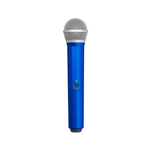 Shure WA712-BLU Colored Handle Only for BLX2/PG58 Wireless Transmitters (Blue)