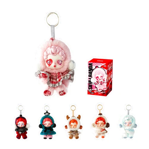 POP MART SKULLPANDA Winter Symphony Series, Blind Box Figures, Random Design Figures Collectible Toys Home Decorations, Holiday Birthday Gifts, Single Box