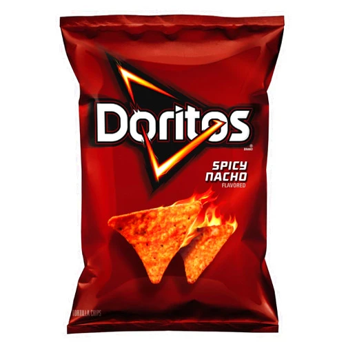Doritos Frito Lay, Doritos, Tortilla Chips, 10.5oz Bag (Pack of 3) (Choose Flavors Below) (Spicy Nacho)