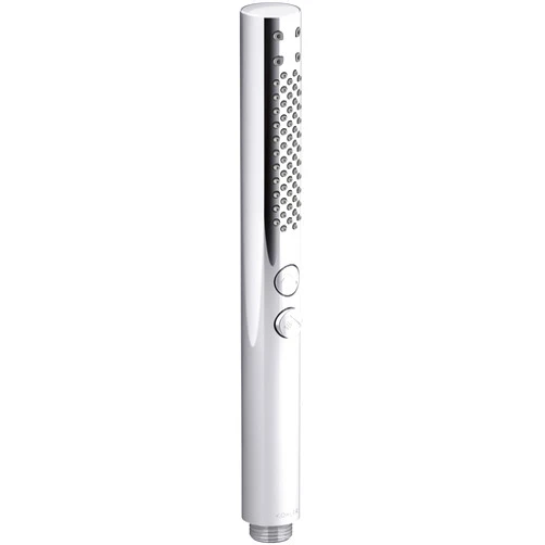 KOHLER 21335-CP Shift + Round Two-Function Handshower, Handheld Showerhead with 2 Spray Settings, 2.5 GPM, Polished Chrome