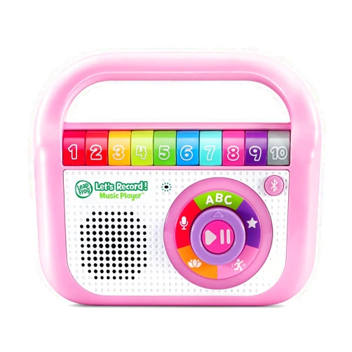 LeapFrog Let's Record! Music Player, Pink