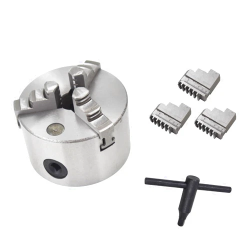WFLNHB K11-100 4 Inch 3 Jaw Self Centering Lathe Chuck for CNC Drilling Milling Machine