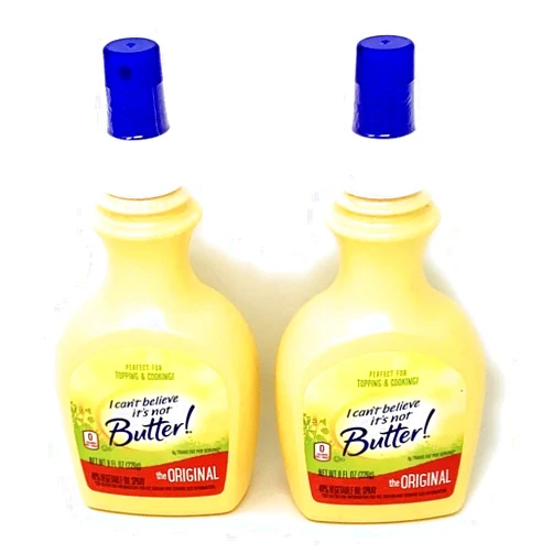 Buttery I Can't Believe It's Not Butter! Spray, 8 oz, Pack of 2