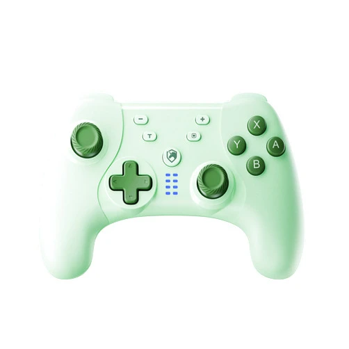 ECHTPower Wireless Switch Pro Controller for Switch/PC/Android/iOS, Gaming Controller with Hall Effect Joysticks, Macro Buttons, 6-Axis Gyro, Vibration, Turbo, Wake-Up-Green