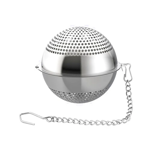 Lyxa SR Food Grade 304 Stainless Steel Mesh Tea Ball 2.1 Inch Tea Infuser Strainer Filter Diffuser for Loose Tea