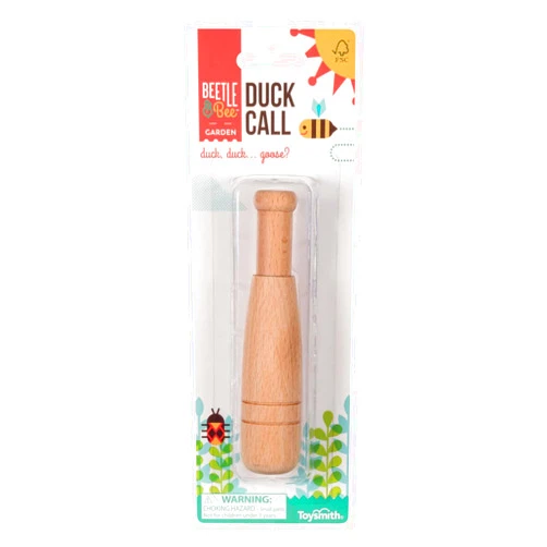 Toysmith Beetle & Bee Duck Call, FSC Certified Wood-Outdoor Play, Outdoor Adventure Toy, for Boys and Girls 3+