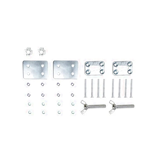 Extreme Max 5001.5778 Removable Hardware Kit for Deluxe Chrome Motorcycle Wheel Chock