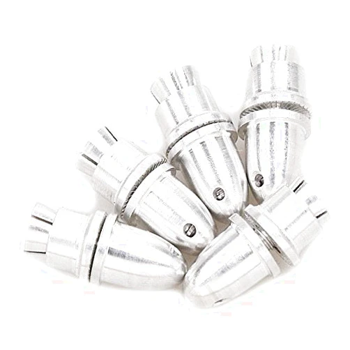 Onkuey 5pcs 3.0mm RC Aluminum Bullet Propeller Adapter Holder for Brushless Motor Prop
