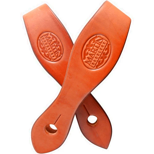 Martin Saddlery Skirt Slobber Straps Large, Chestnut, Large