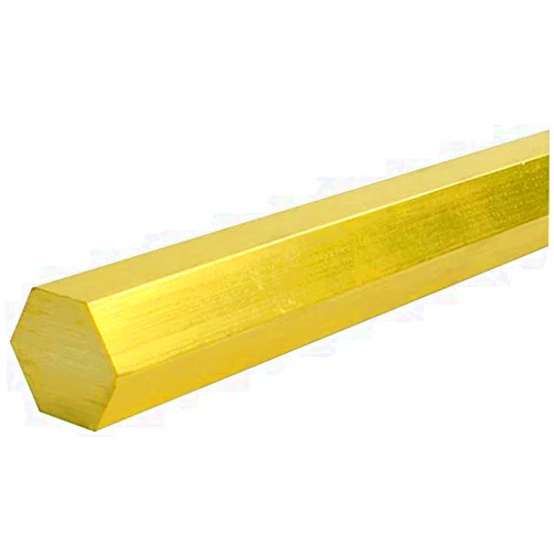 Wzqwzj Brass Hex Bar Rod, Width 8mm to 10mm, Length 500mm,8mm