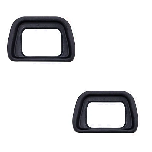 JJC 2-Pack Soft Viewfinder Eyecup Eyepiece Eye Cup for Sony A6300 A6100 A6000 NEX-6 NEX-7 Cameras and FDA-EV2S Electronic Viewfinder,Replaces Sony FDA-EP10 Eyecup Eyepiece