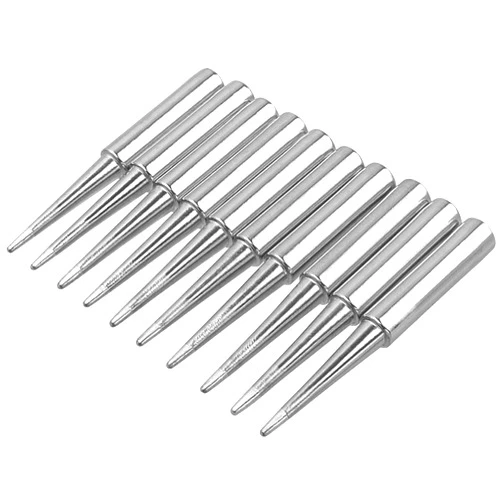 Bestgle 10pcs 900M-T Soldering Iron Tips Replacement Kit for for Hakko, Radio Shack, TENMA, ATTEN, Quick, Aoyue, Yihua Solder Station (900M-T-LB)