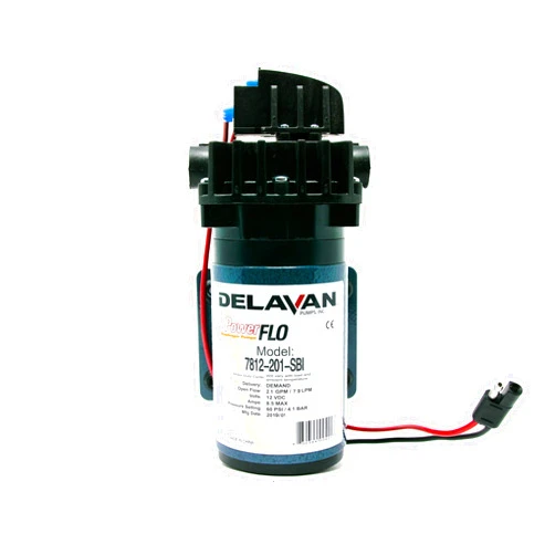Delavan Ag Pumps, Inc. Delavan 7812-201-SBI I Series 12 Volt Electric 60 PSI 2.1 GPM Bypass, On Demand, and Bypass-Demand Diaphragm Pump