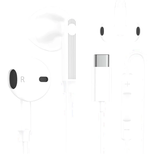 Amtobo iPhone 17 Pro Max Type C Headphones Wired Earbuds for iPhone Air/17 Pro/17/16e/16/16 Pro Max/16Pro/16Plus/15, USB C Earphones with Mic & Remote Control Noise Canceling for Samsung A17 A26 A36