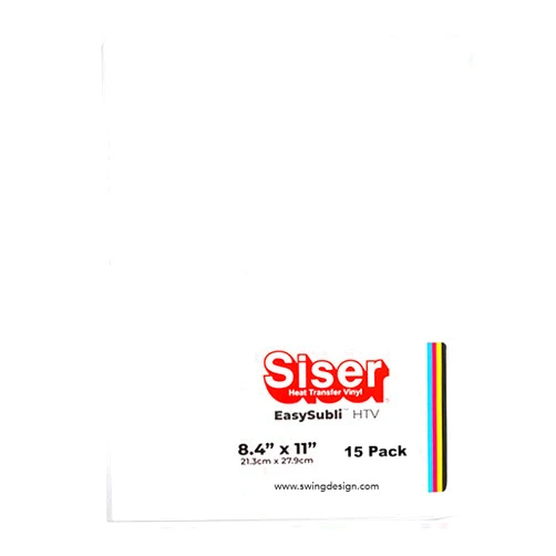 Siser EasySubli Sublimation Heat Transfer Vinyl 8.4