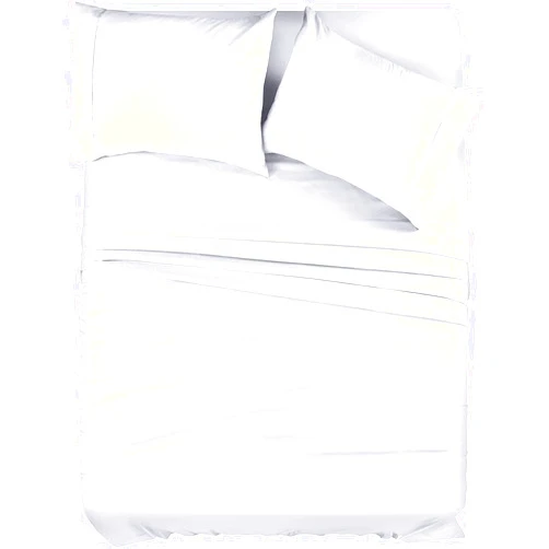 Generic Bedding King Fitted Sheet Set, 4 Piece Bedding Set, Brushed Microfiber, Shrinkage and Fade Resistant (White, California King)