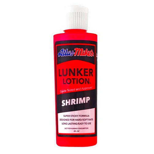 Atlas Mike's Mike's Fising Bait/Lure Lunker Lotion (Shrimp/Pink, Regular)