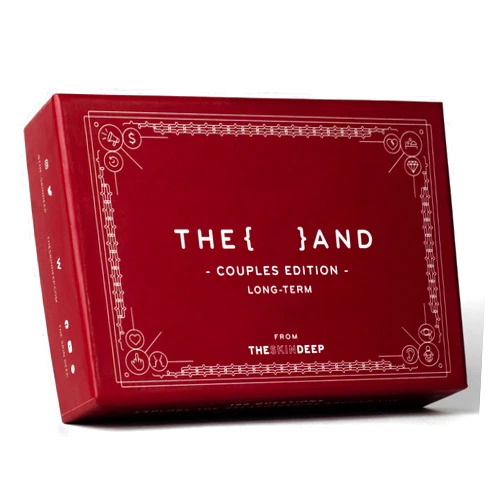 {THE AND} Long Term Couples Edition - 199 Meaningful Conversation Cards for Couples - Questions to Reconnect & Deepen Relationships - Couples Card Game to Reflect & Rediscover Love by The Skin Deep