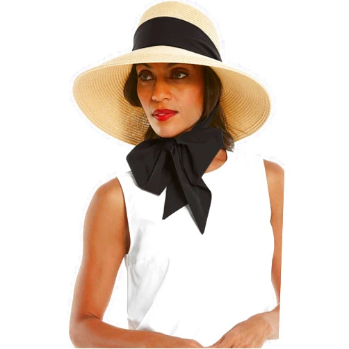 Coolibar UPF 50+ Women's Stella Scarf Detail Hat - Sun Protective