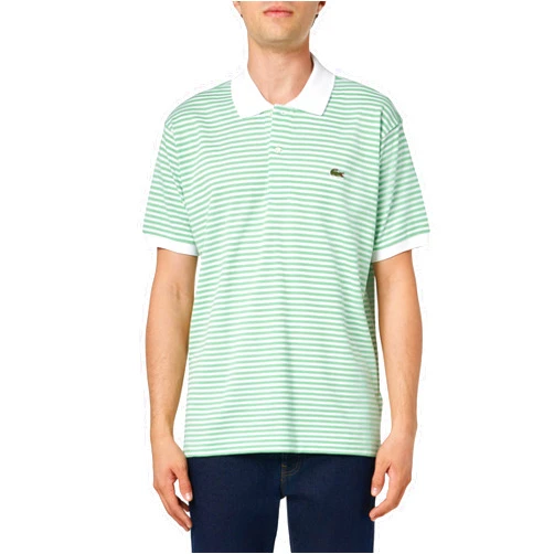 Lacoste Mens Original L.12.12 Striped Polo Shirt