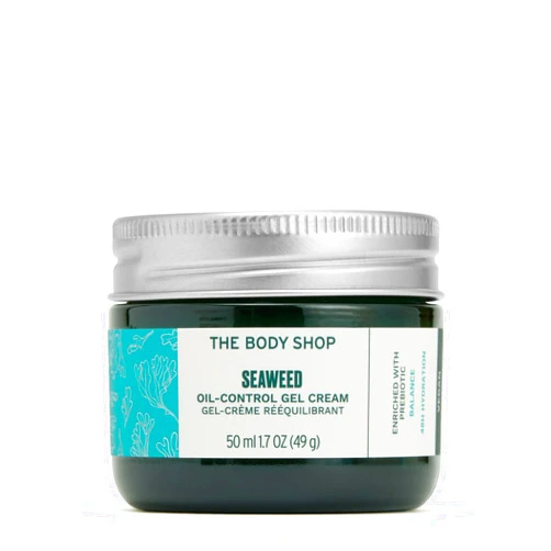 The Body Shop Seaweed Oil-Control Gel Cream – For Combination & Oily Skin – Hydrates, Balances & Mattifies – Vegan – 1.7 oz