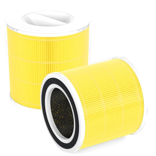 GoKBNY AP301 AP302 AP303 HEPA Replacement Filter,Compatible with Dayette AP301 and JOWSET AP301 AP302 AP303 Air Purifier for Large Room to 2200ft², 4-Stage Filtration System, 2packs