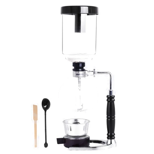 YUCHENGTECH Siphon Syphon Coffee Maker Tabletop Glass Siphon Pot Glass Technica Syphon Coffee Maker Siphon Vacuum Coffee Maker(3 Cups(360ml))