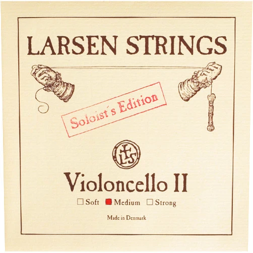 LARSEN STRINGS Larsen Cello Strings, Medium Gauge, D String, Soloist Series (6LCDS)