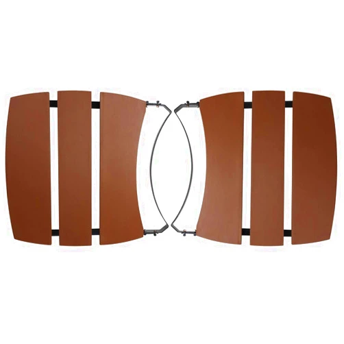 Dracarys Grill Side HDPE Shelves for Big Green Egg Parts Replacement Egg Mate BBQ Big Green Egg Accessories Fit Large (L) Big Green Egg Side Shelves - 3 Shelves Slats