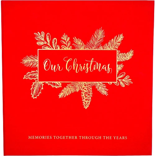By Peter Pauper Press (Author) Our Christmas Keepsake Album - Memories Together Through The Years