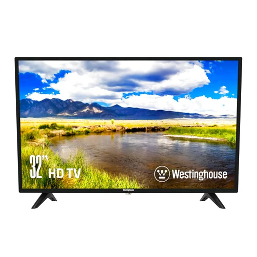Westinghouse 32 Inch TV, 720p HD LED Small Flat Screen TV with HDMI, USB, VGA, & V-Chip Parental Controls, Non-Smart TV or Monitor for Home, Kitchen, RV Camper, or Office