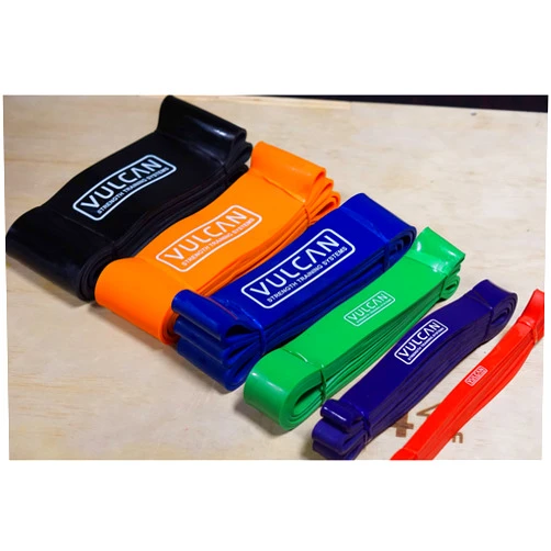 Vulcan Strength Training Systems Extra Heavy Pull-Up, Resistance & Stretch Band | Perfect for Gym and Workout - Black, 4