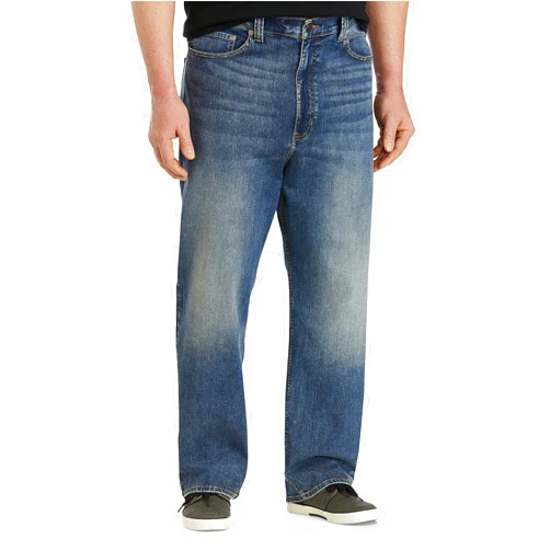 True Nation by DXL Men's Big and Tall Loose Fit Jeans