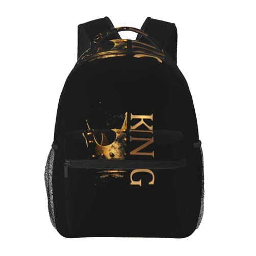 TKDYVAI King Backpack Mens Laptop Backpacks Travel Hiking Camping Bag Men Bag Casual Daypack Backpack