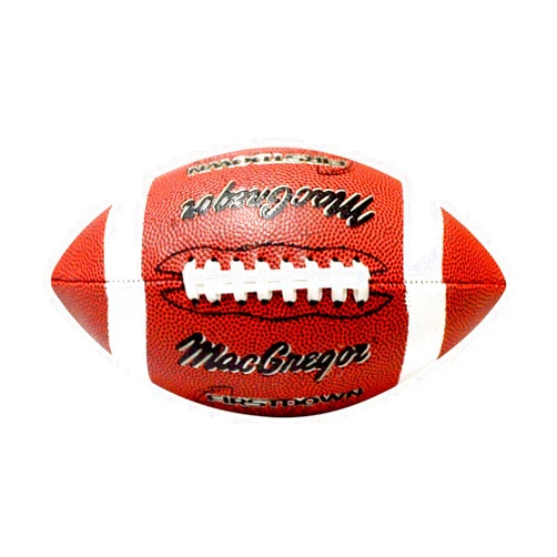 Regent MacGregor Official Size First Down Football (Tan, Medium)